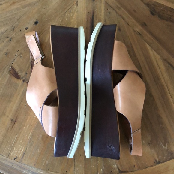 KENNETH COLE PLATFORM SANDALS SIZE 9.5 - Picture 4 of 10